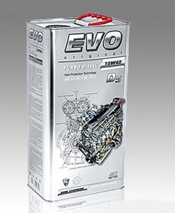Масло моторне EVO 10W40 D5 Turbo Diesel API CF 5л