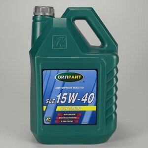 Масло моторне OIL RIGHT 15W40 супер 5л