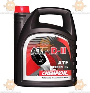 Масло трансмісійне ATF D-II dexron II-D, 4л (пр-во chempioil швейцарія) зе 00033735