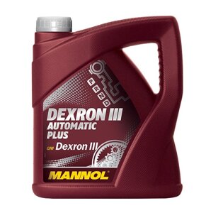 Масло трансмісійне Automatik PLUS AtF DEXRON III 4л (вр-во Mannol Німеччина) ФЮ 290/13