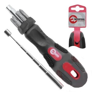 Викрутка телескопічна 7 в 1 INTERTOOL VT-1007