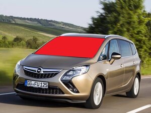 Скло лобове Opel Zafira C мінівен після 2012р. сіра смуга (пр-во BENSON) ГС 104049 (передоплата 450 грн)