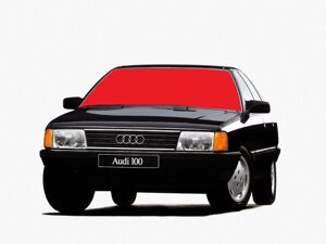 Скло лобове AUDI 100, 200 1982-91г. місце під дзеркало (пр-во SAFE GLASS) ГС 97721 (передоплата 250 грн)