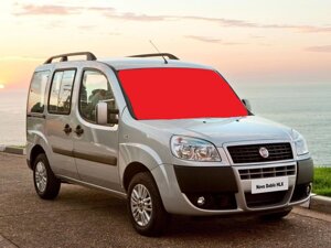 Скло лобове FIAT Doblo після 2009р. місце під дзеркало, VIN (пр-во SAFE GLASS) ГС 97805 (передоплата 250 грн)