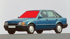 Стекло лобовое FORD escort MK4, ORION 1990-99г. место под зеркало (пр-во SAFE GLASS) гс 100529 (предоплата 250