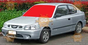 Скло лобового hyundai accent II 2000-06г. (пр. AGC завод) гс 96714 (поплата 400 порн)