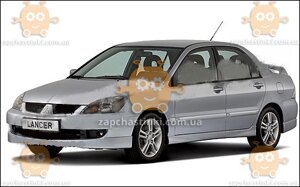 Вітровики MITSUBISHI LANCER 9 седан (2003-2009р) на скотчі (дефлектори) 4шт (вр-во AV-Tuning) ПД 74652