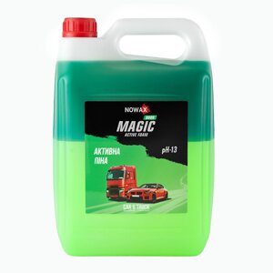 Активна піна Nowax Magic Active Foam Duos суперконцентрат для безконтактної мийки, 5л