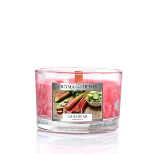 Ароматична свічка Aroma Home Natural Waxes Candle 115g - RHUBARD