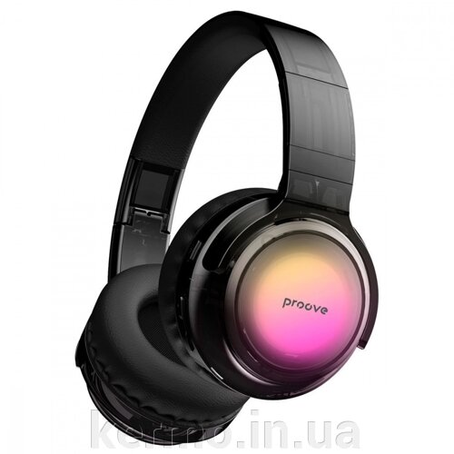 Бездротові навушники Proove Crystal Galaxy transparent чорні