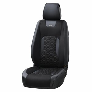 Комплект, 3D чохли для передніх сидінь BELTEX Montana, black 2шт