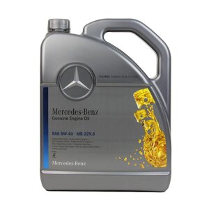 Моторне масло Mercedes Synthetic MB 229.5 5W-40 5л