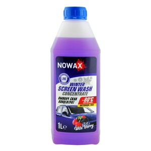 Омивач скла зимовий Nowax концентрат Лісова Ягода Winter Screen Wash -80°C 1л