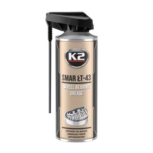 Змазка для підшипників K2 Wheel Bearing рідка літієва прозора аерозоль 400мл