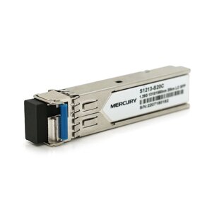 SFP модуль mercury 1.25G 1310nm 20km WDM LC підтримка DDM