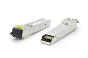 SFP модуль mercury 1.25G 1550nm 3km WDM SC підтримка DDM TX1550/RX1310