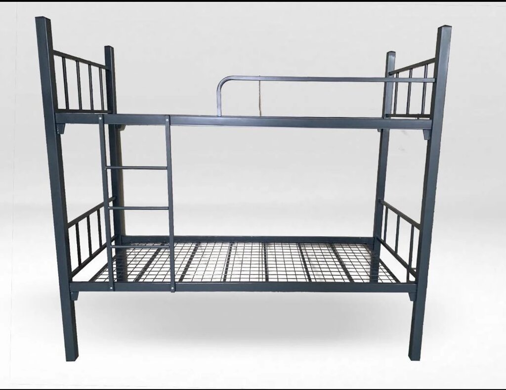 Двоярусне металеве ліжко комфорт люкс - вибрати