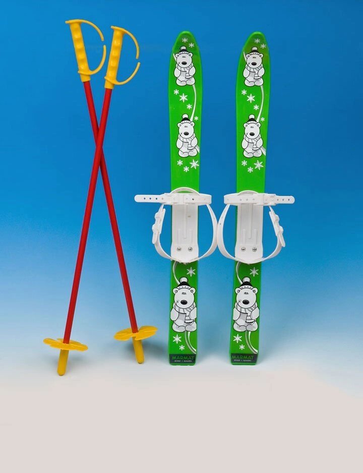 Лыжи детские пласт. 70 см - характеристики