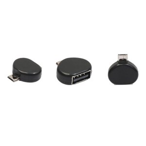 Адаптер перехідник Remax USB to Micro USB Black