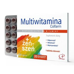 Мультівітаміні + Жень-Шень. 1 т / д