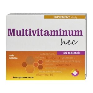 Вітаміни, Multivitaminum hec 50 шт.