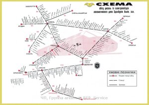 Розміщення реклами продукції, товарів, інформації тощо в приміських дизель- та електропоїздах Західною Україною