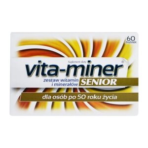 Вітаміни VITA-MINER senior (60 шт.)