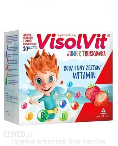 Візол Віт Джуниор (Visolvit Junior), розчинний, 30 пакетів від компанії Група агенцій  bep service - фото 1