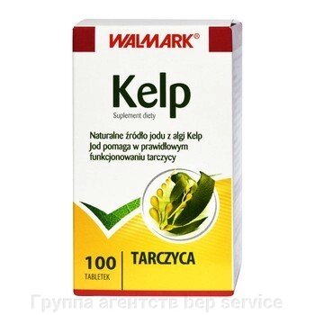 ЙОД Kelp, tabletki, 100 szt. від компанії Група агенцій  bep service - фото 1