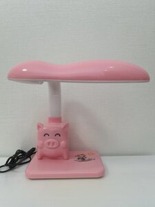 Настільна лампа Tinko Свинка рожева шкільна