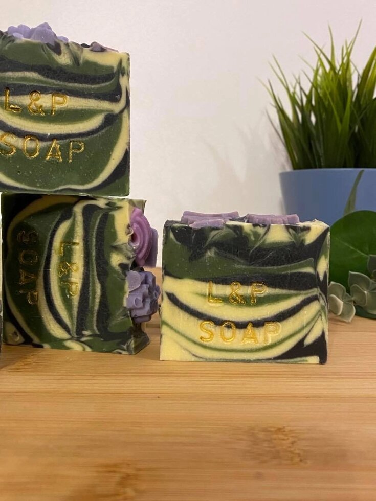 Натуральне мило з нуля L & P SOAP (лемонграсс і пачулі) від компанії Світ Вентиляції - фото 1