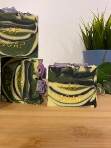 Натуральне мило з нуля L & P SOAP (лемонграсс і пачулі)