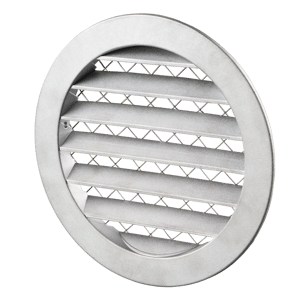 Припливно-витяжні решітки металеві круглі