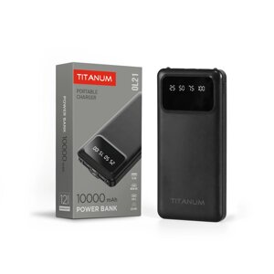 Повербанк TITANUM OL21 Black 10000mAh чорний