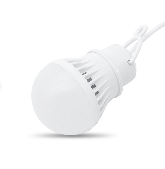 Світлодіодна лампа LUXEL LED-063-USB, 5 Вт, 6500 K для повербанку від компанії Світ Вентиляції - фото 1