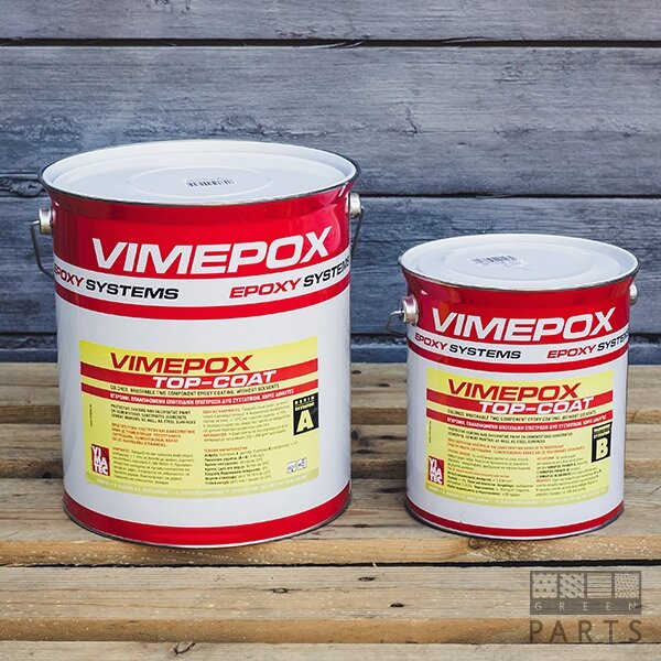 Епоксидна двокомпонентна фарба для фінішного покриття VIMATEC VIMEPOX TOP-COAT 10 кг від компанії ТМ OCEAN group - фото 1