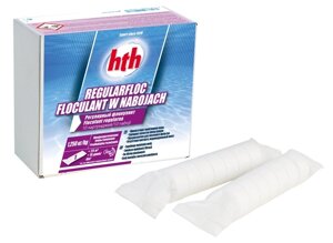 Флокулянт в картриджах hth REGULARFLOC (10 мішечків для піщаних фільтрів), 1.25кг