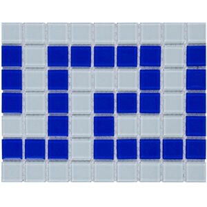 Фриз грецький Aquaviva Cristall W / B біло-синій для басейну
