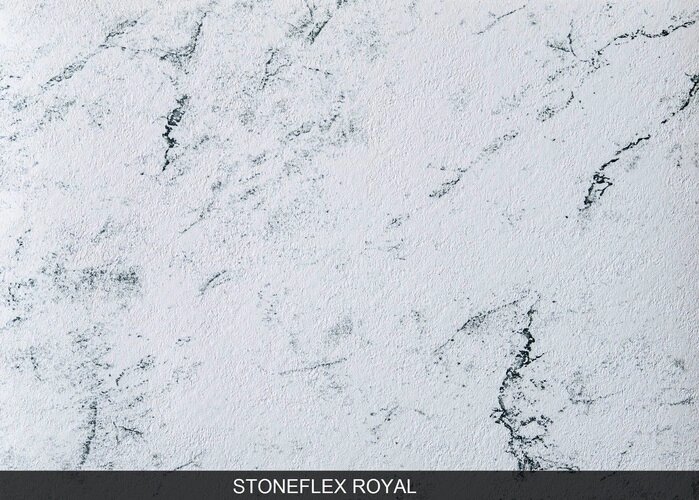 Мембрана StoneFlex біло-чорна Royal, 1.65м армована з лаковим покриттям 327074334002 від компанії ТМ OCEAN group - фото 1