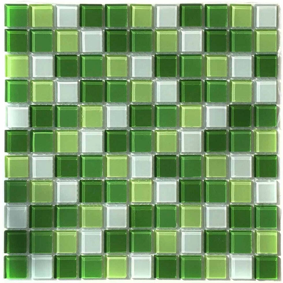 Мозаїка керамічна Aquaviva Сristall Green Light DCM173 для басейну від компанії ТМ OCEAN group - фото 1