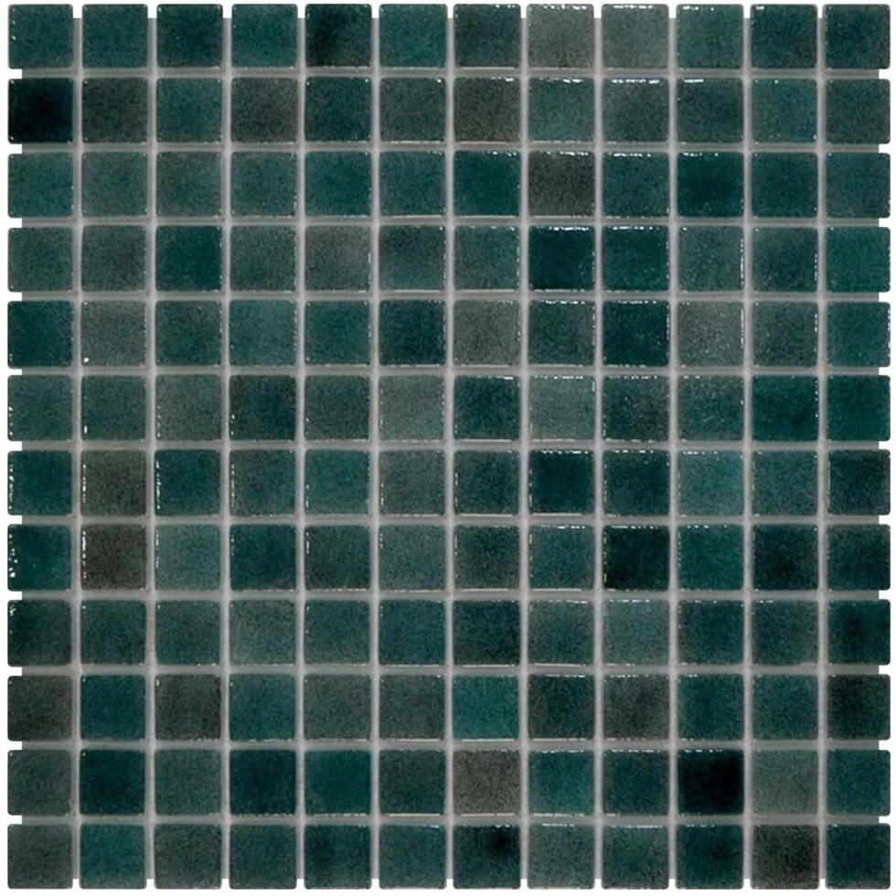 Мозаїка скляна Aquaviva Dark Green для басейну від компанії ТМ OCEAN group - фото 1
