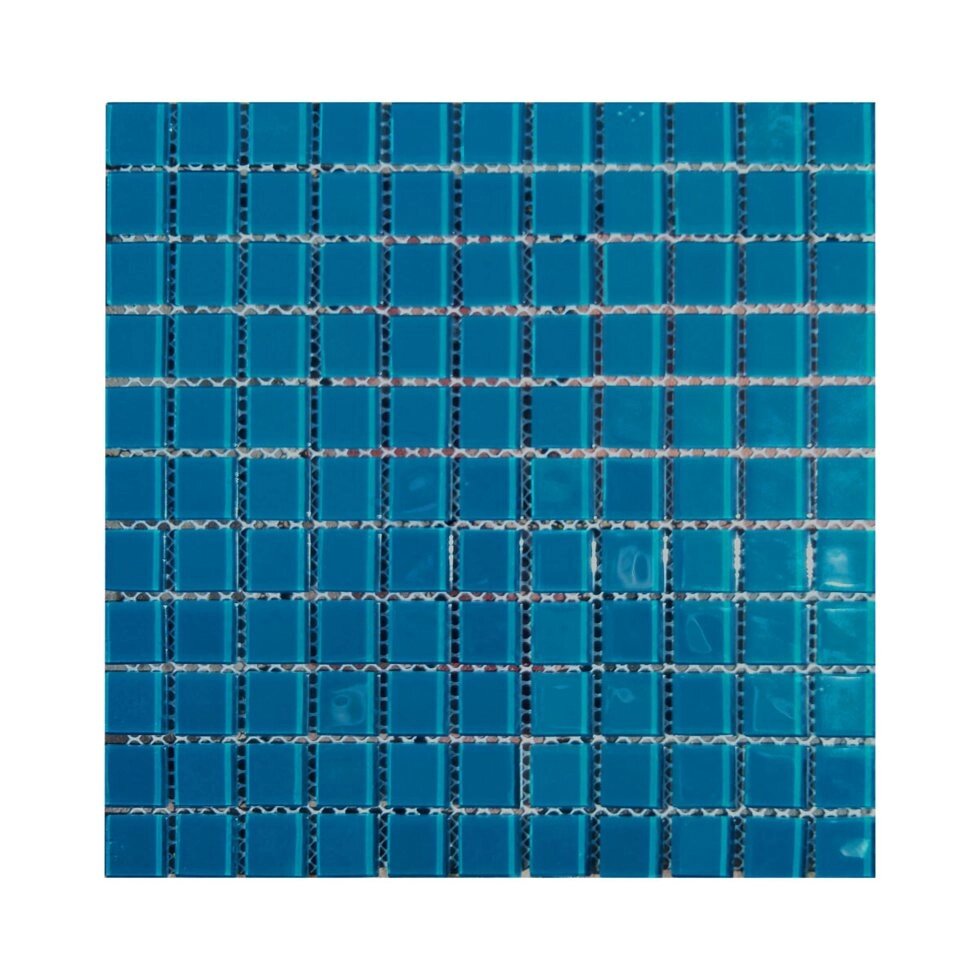 Мозаїка скляна Aquaviva Сristall темний кобальт (LM60) для басейну від компанії ТМ OCEAN group - фото 1