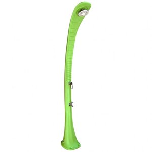 Душ солнечный Aquaviva Cobra с мойкой для ног, зелёный 32 л