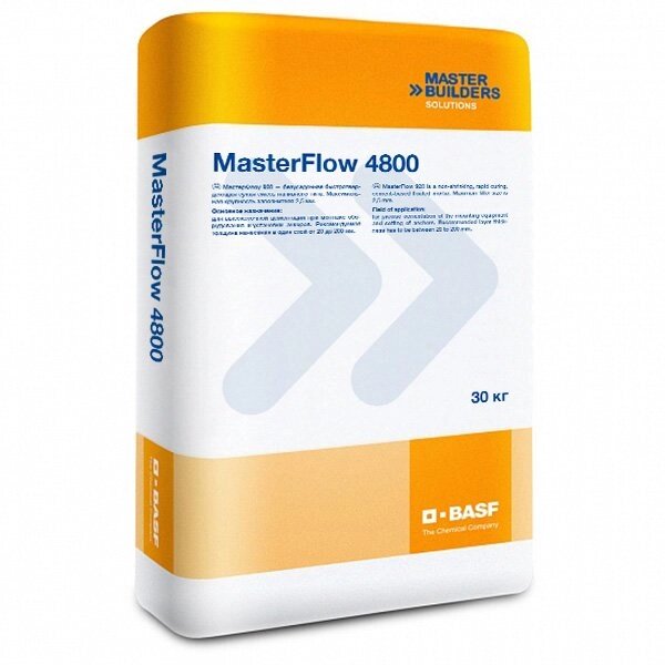 Master. Flow 4800 Безусадочний склад з металевим заповнювачем -25кг - знижка