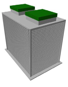 Автономна станція очистки в самонесучому корпусі BioPlant-PRO - 5 м. Куб.