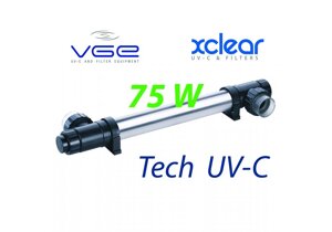 УФ стерилізатор - Комплект лампи UV-C XClear Budget Tech 75 Watt