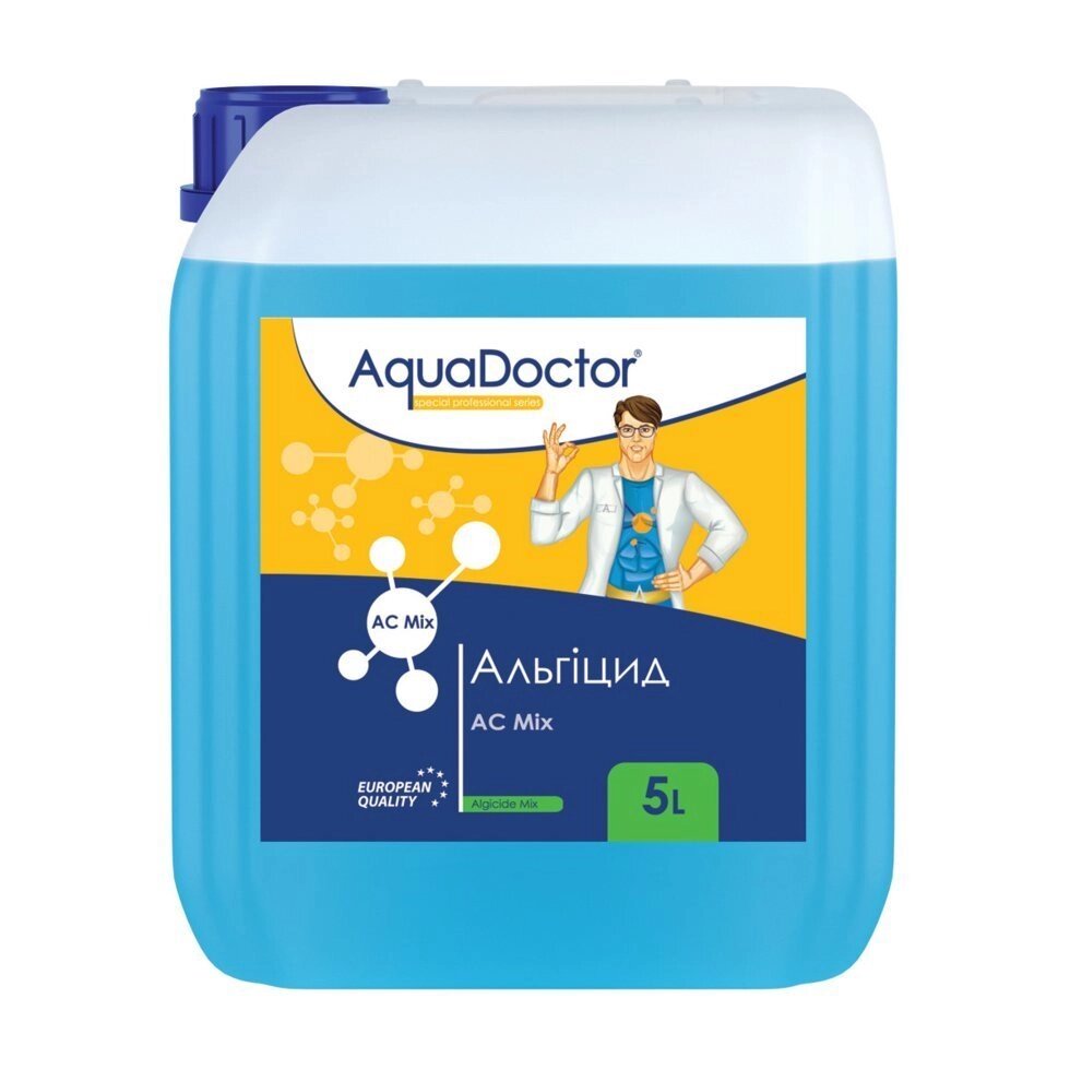 Рідкий засіб проти водоростей Альгицид AquaDoctor AC Mix 5л від компанії ТМ OCEAN group - фото 1