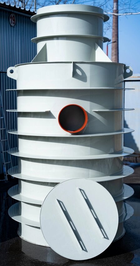 Сепаратор жиру Grease-2 л/с Тип L для монтажу в грунт від компанії ТМ OCEAN group - фото 1