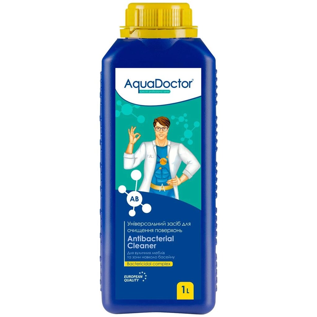Універсальний засіб для очищення поверхонь AquaDoctor AB Antibacterial Cleaner від компанії ТМ OCEAN group - фото 1