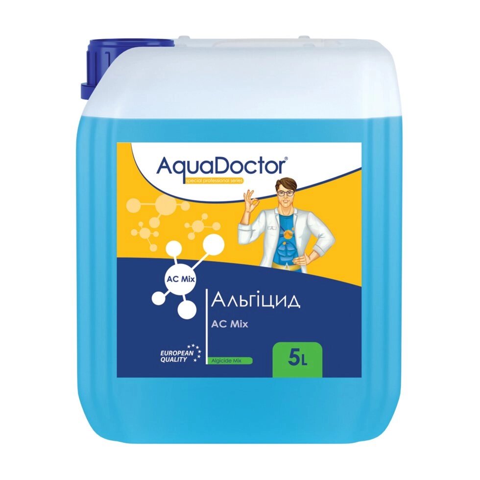 Жидкое средство против водорослей Альгицид AquaDoctor AC Mix 1л від компанії ТМ OCEAN group - фото 1